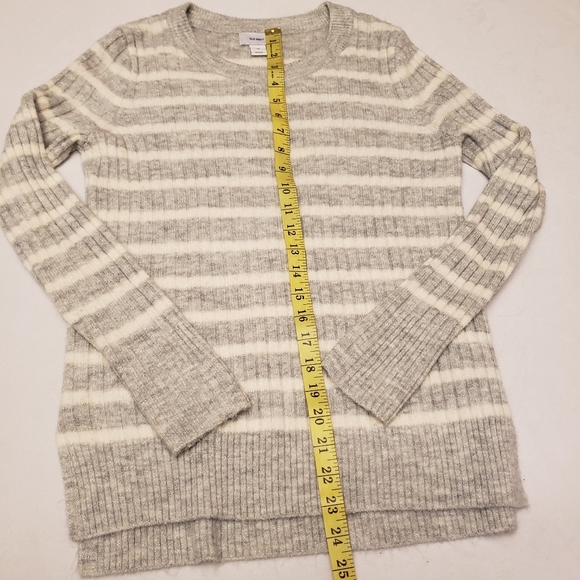 Ribbed Striped Sparkling Sweater Size XS - Picture 7 of 10